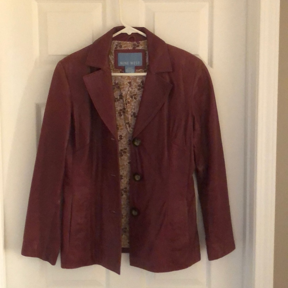 Leather jacket